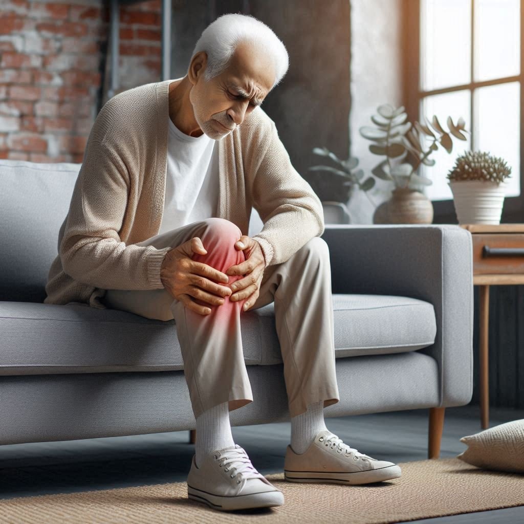 Suffering with the arthritis pain